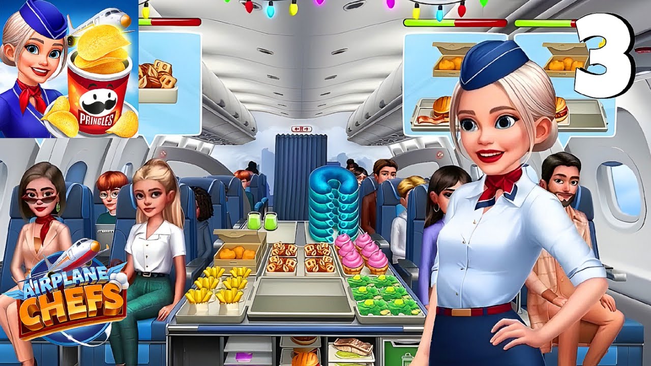 Airplane Chefs [Denver: Niveles 31-40] - Full Gameplay Walkthrough Parte 3 (iOS, Android)