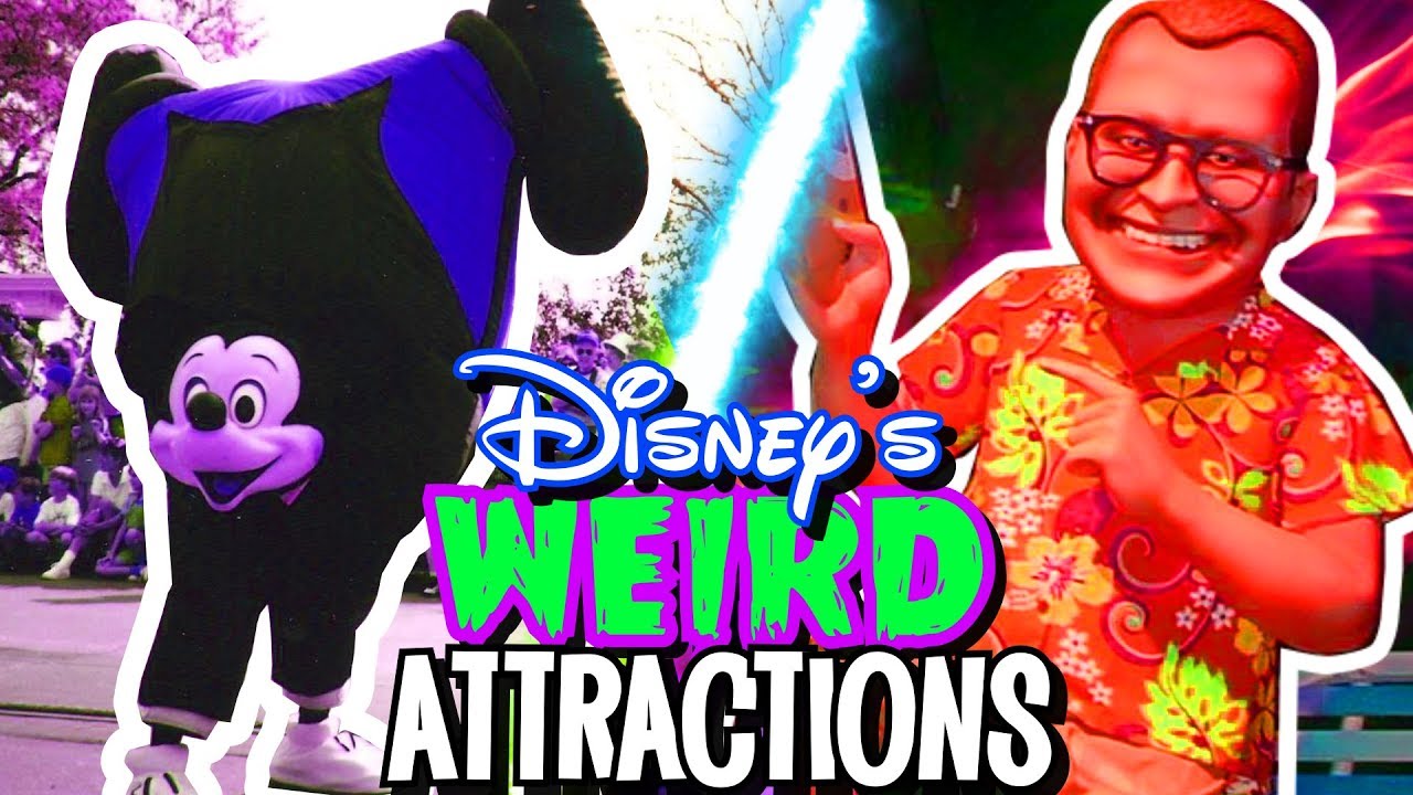 Top 5 Disney's Weirdest Attractions