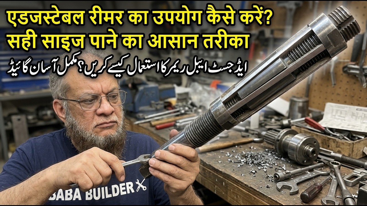 How to Use & Adjust Adjustable Reamer | Complete Tutorial