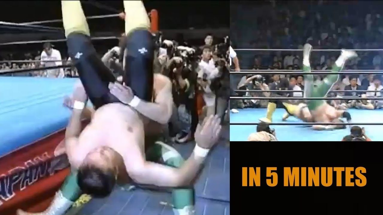 Mitsuharu Misawa vs. Toshiaki Kawada 06/06/97 in 5 MINUTES