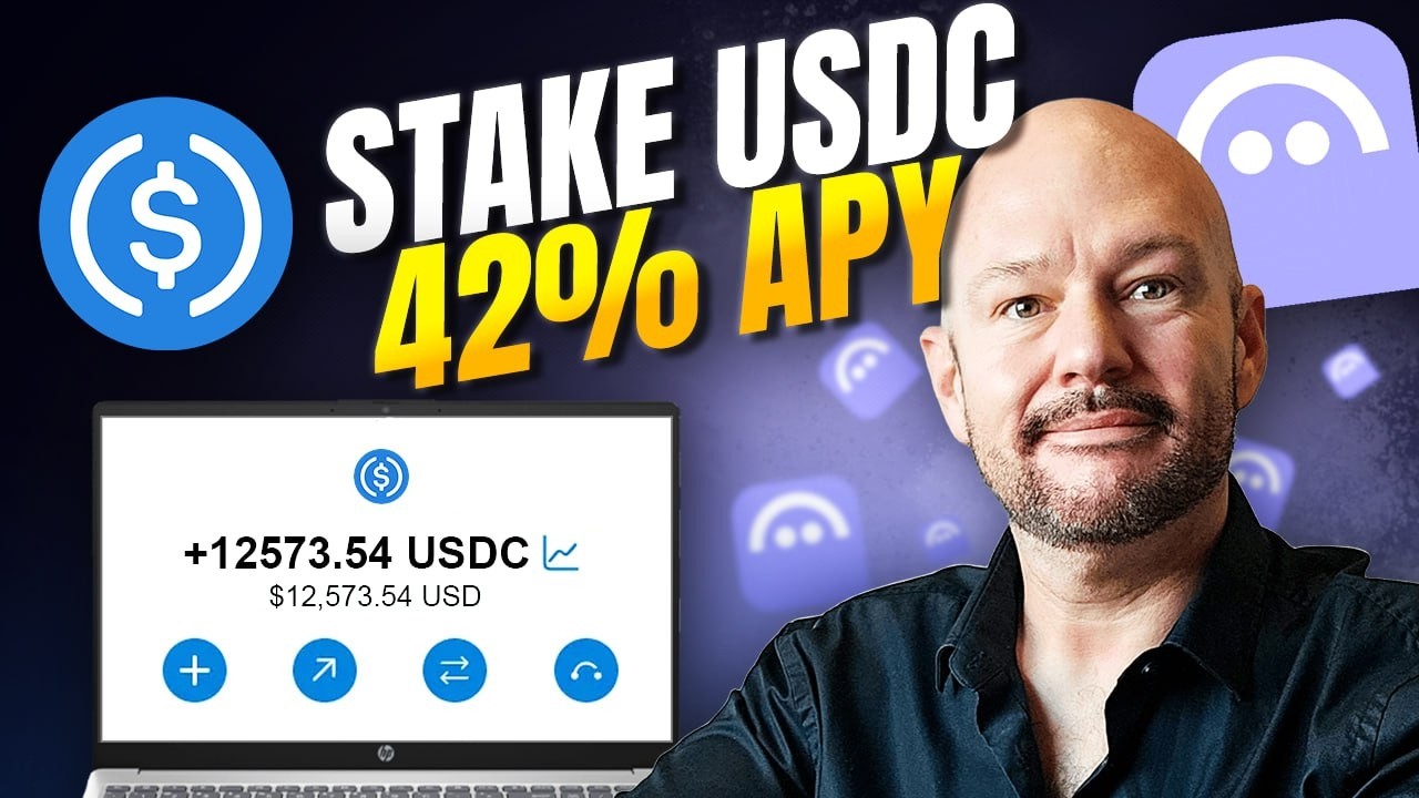 42% APY USDC Staking 🚀 How to Stake USDC on AAVE
