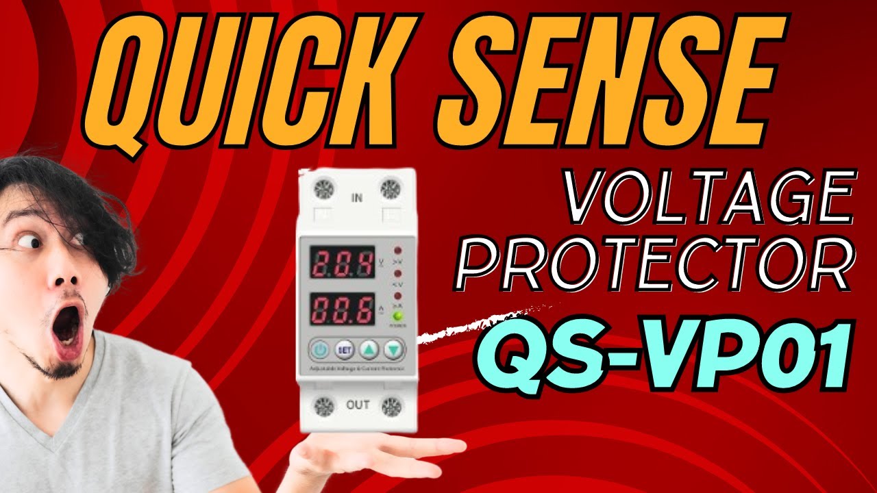 QUICK SENSE | QS-VP01 | VOLTAGE PROTECTOR | HOME AUTOMATION