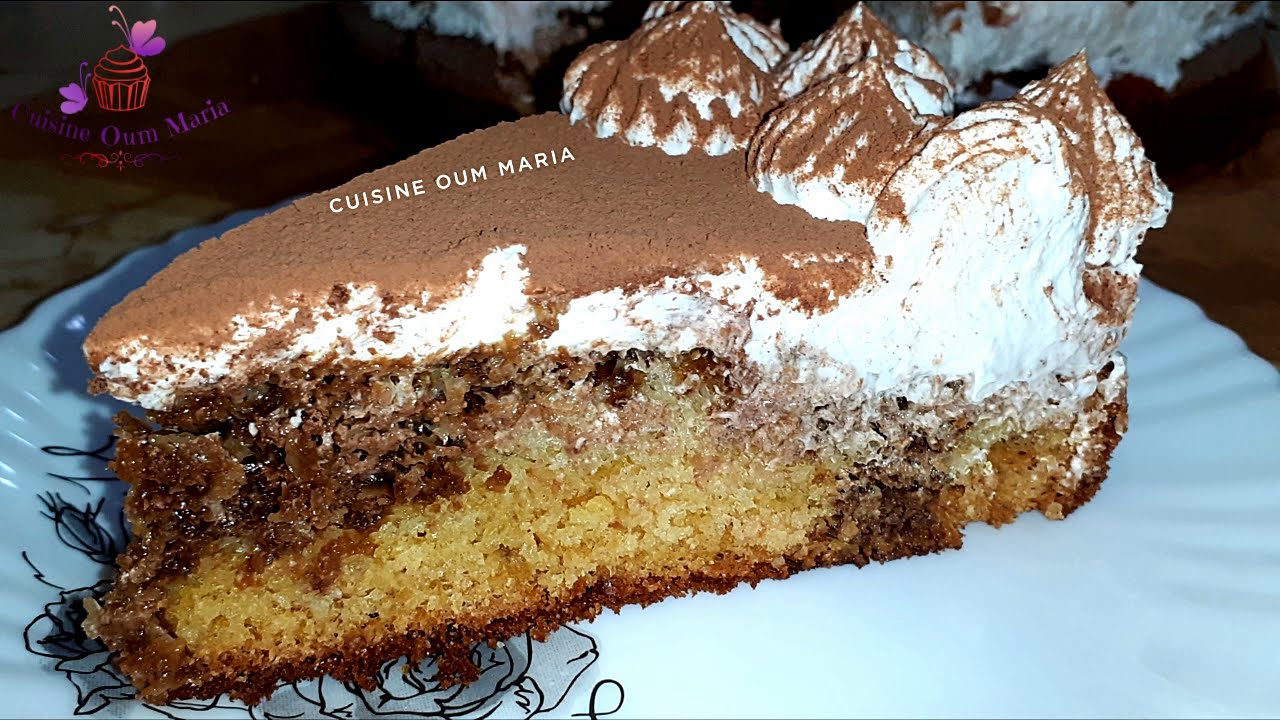 كيكة بذوق التيراميسو بأقل التكاليف سهلة ورائعة المذاق/Gâteau tiramisu sans mascarpone très délicieux