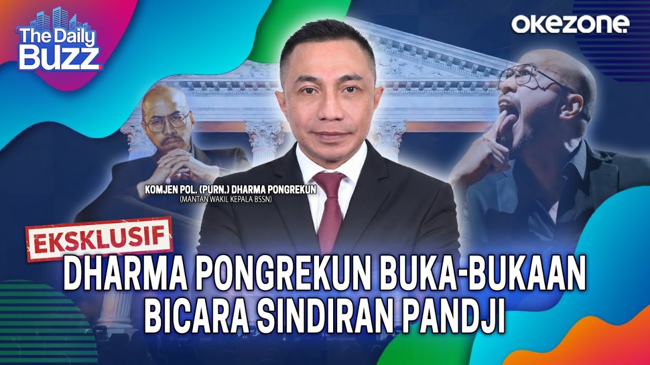 The Daily Buzz: Eksklusif! Dharma Pongrekun Buka-bukaan Bicara Sindiran Pandji | 15/01