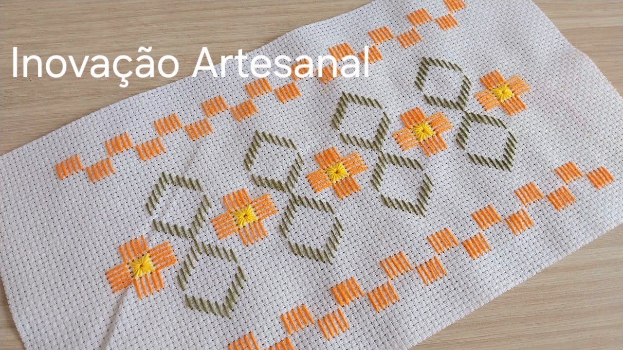 #251 Bordado Ponto Reto