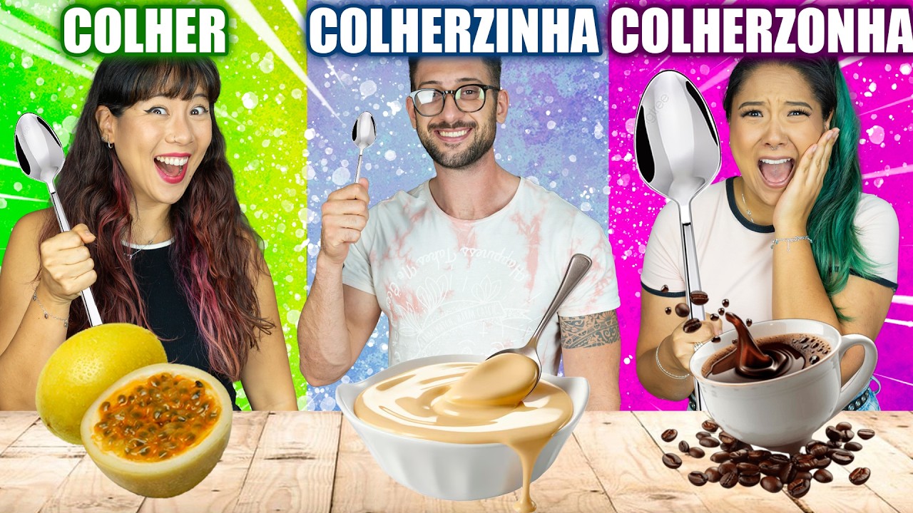 COLHER, COLHERZINHA ou COLHERZONA! | Blog das irm&atilde;s