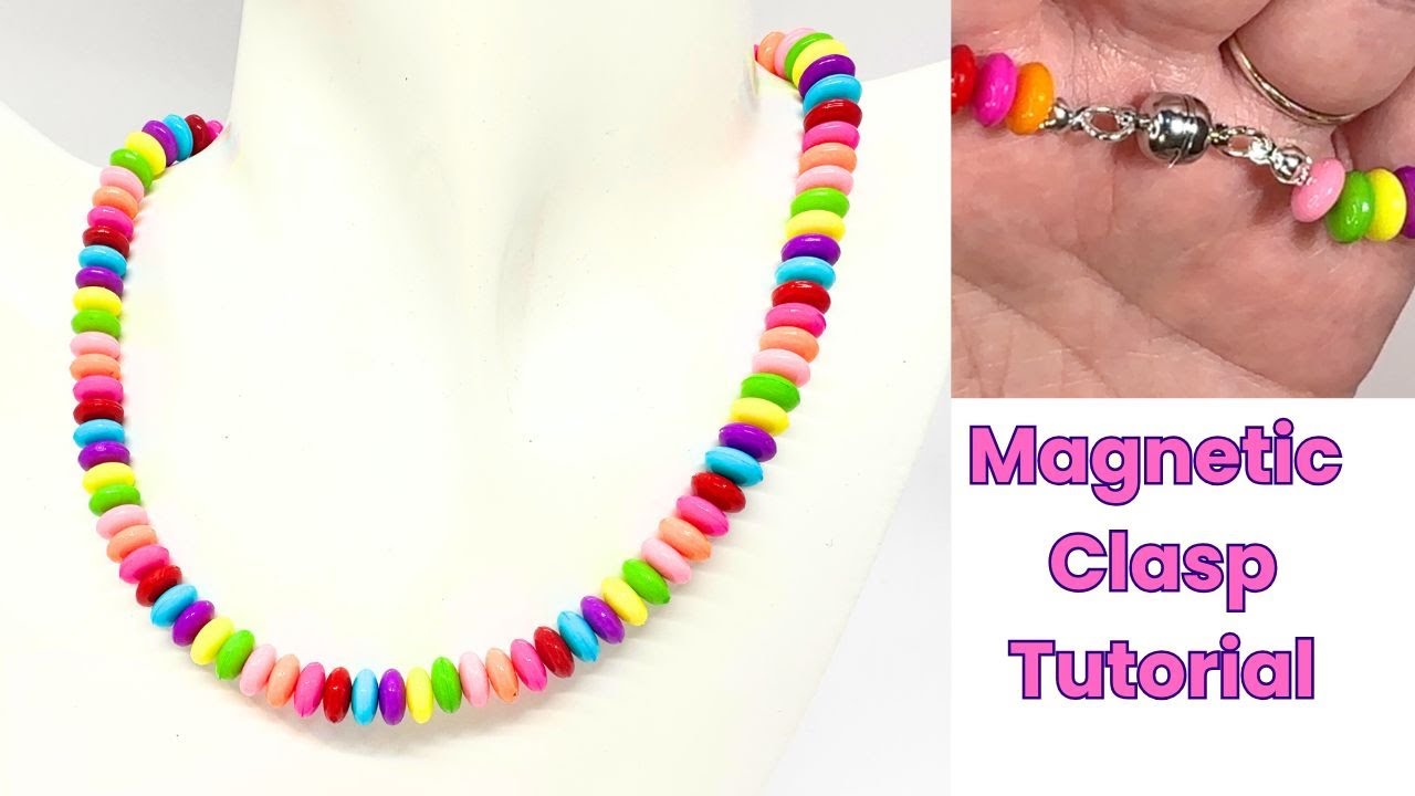 Vibrant Beaded Necklace Tutorial | Colorful Jewelley