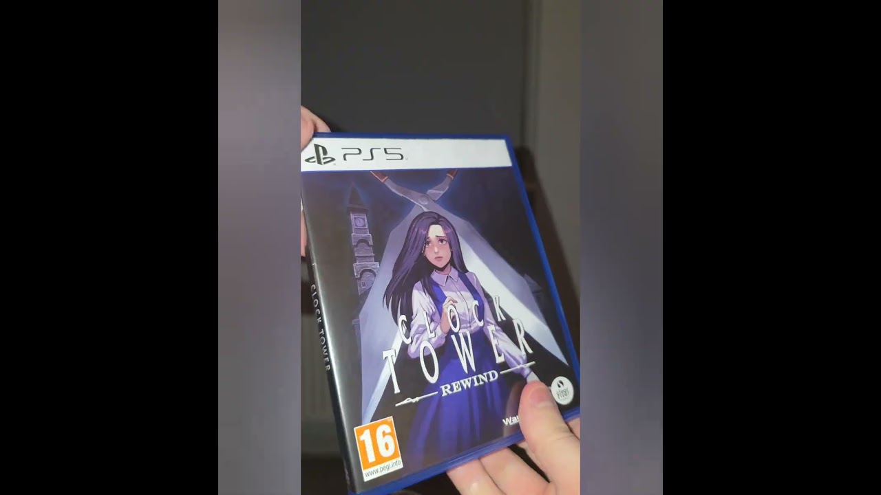 Clock Tower Rewind PS5 Unboxing