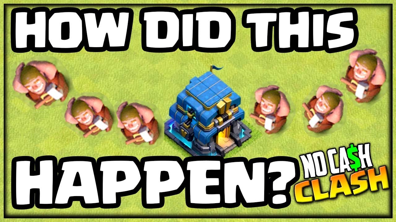 How?! ALL Builders Free in Clash of Clans! No Cash Clash #208