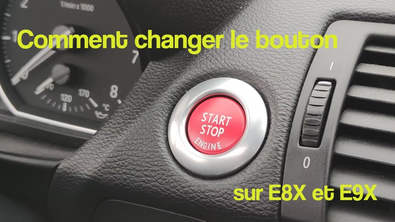 Debut du tuning sur la BMW 135i partie 1 : changement du bouton Start Engine [TUTO]