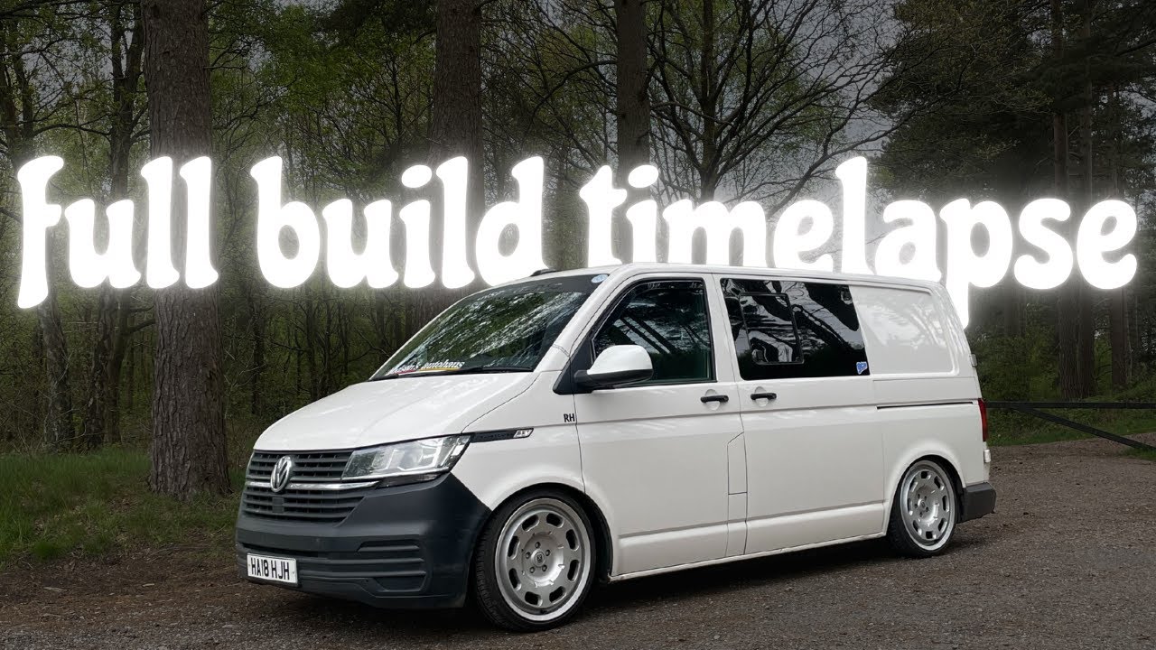 Step by Step CAMPERVAN BUILD in under 19 Minutes