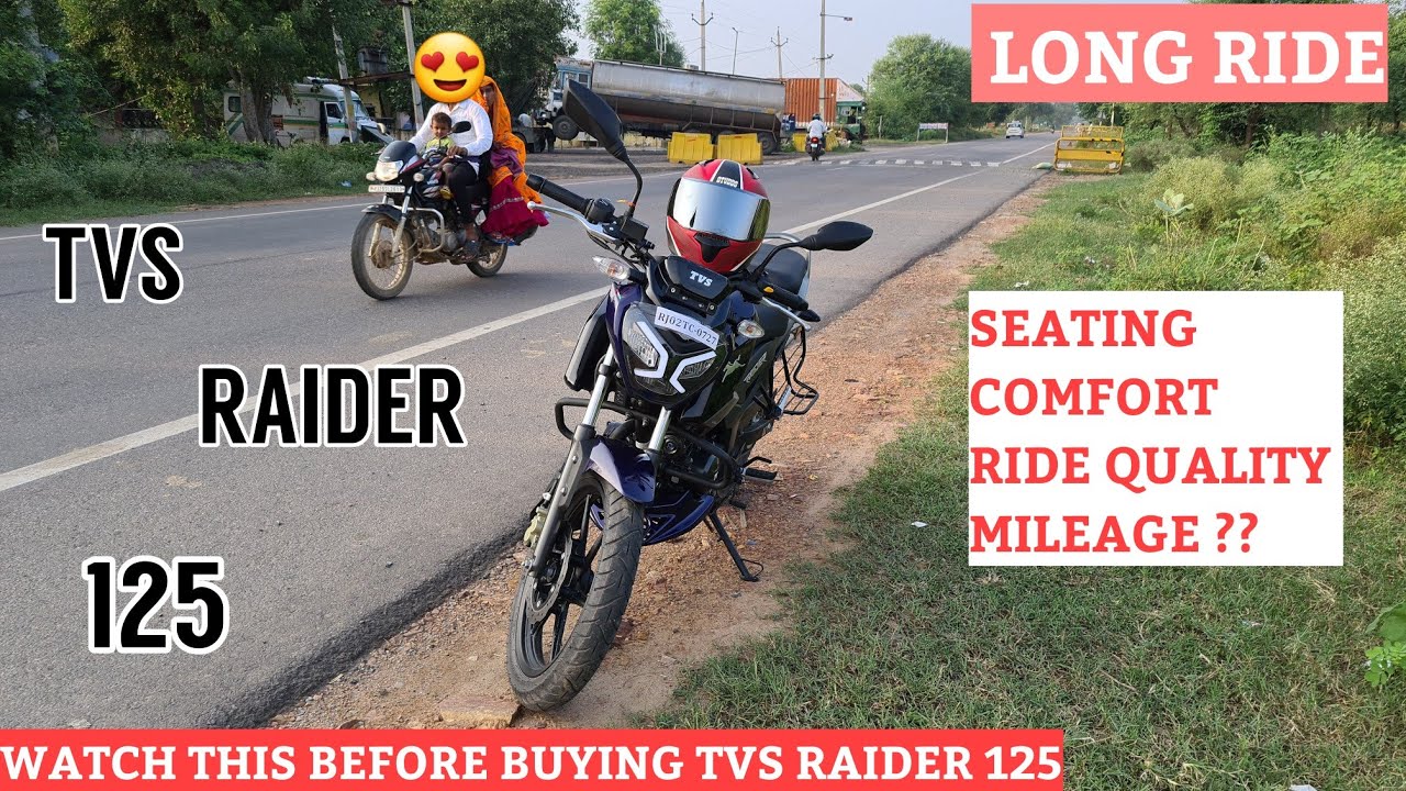 TVS Raider 125 Long Ride Review | TVS Raider Mileage in Power & Eco Mode on Highway