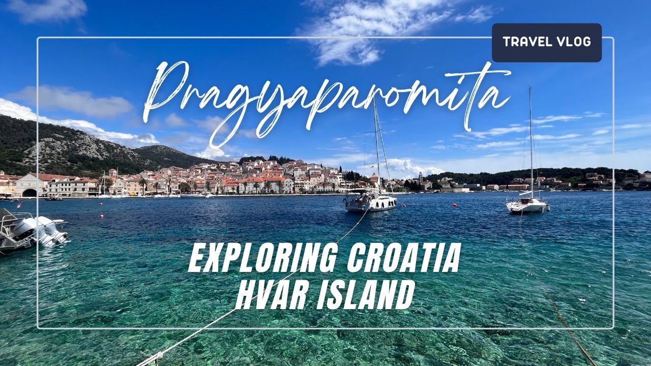 Sights and sounds of Hvar Island in spring