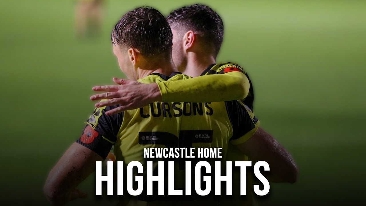 Harrogate Town 3-1 Newcastle United U21 Highlights