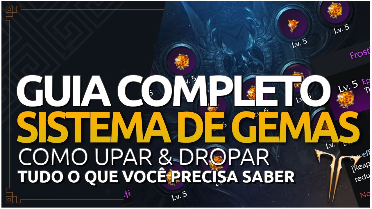 GUIA COMPLETO DE GEMAS EM LOST ARK
