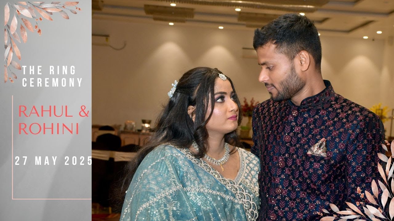 Ring Ceremony On Rahul & Rohini