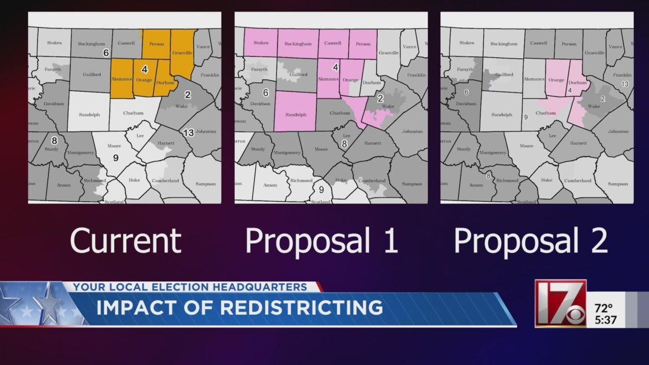 Impact of NC redistricting