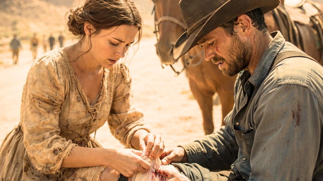 “Hold On, Please…” The Forgotten Mail-Order Bride Saved a Cowboy — Unaware He Owned the Whole Town