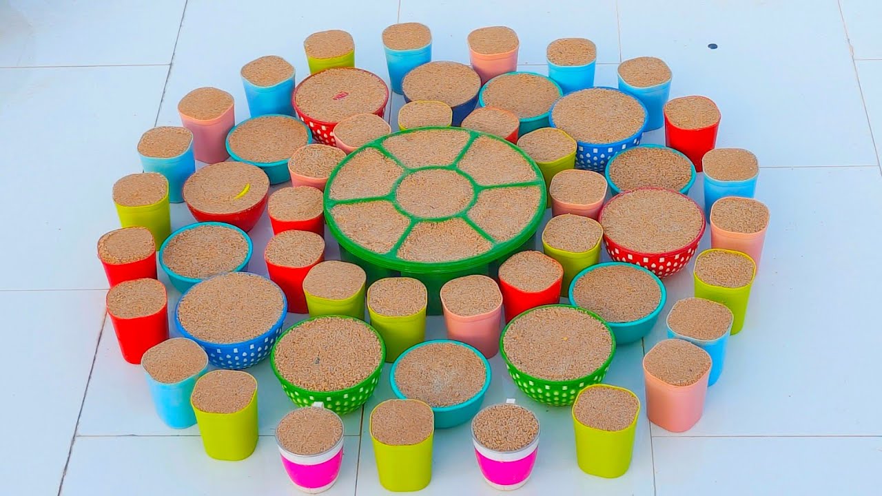 Satisfying ASMR amazing video/ how to make sand art in glass 