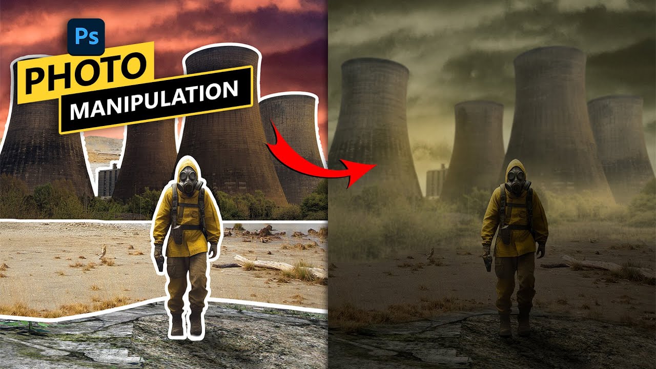 Post Apocalyptic  Photo Manipulation - Photoshop Speed Art