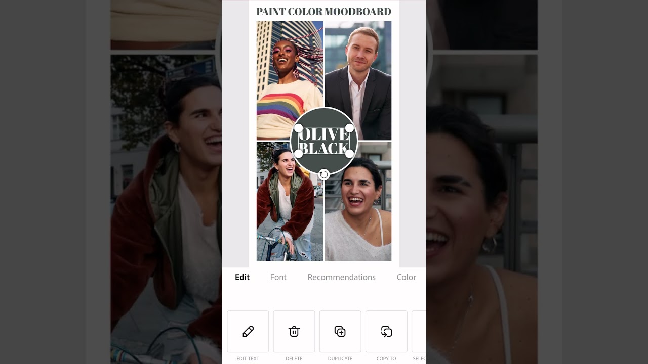 Create Collage - Free - Adobe Express #shorts #shortvideo #adobe #free