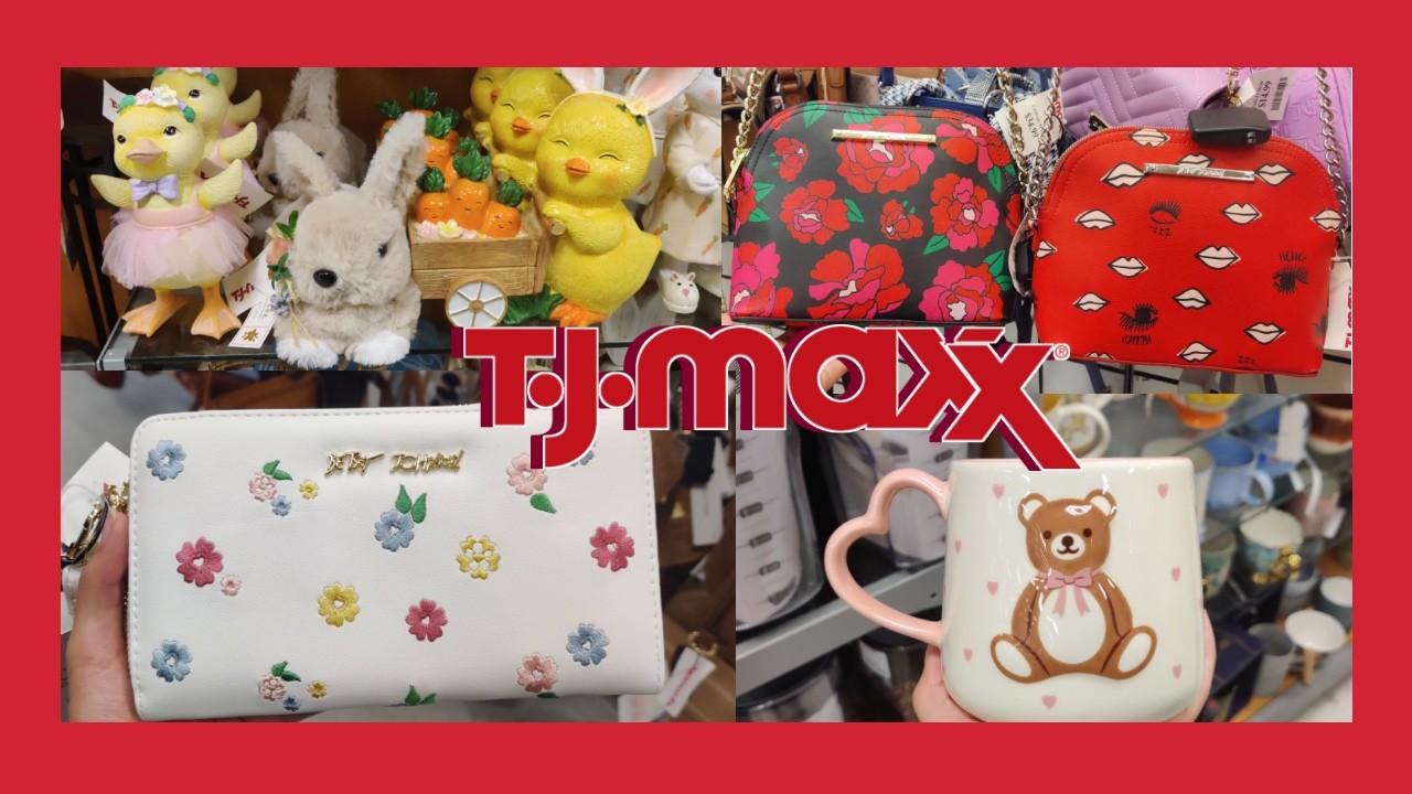 Tj Maxx - CUTE NEW FINDS! * EASTER DECOR, PURSES, MORE!*