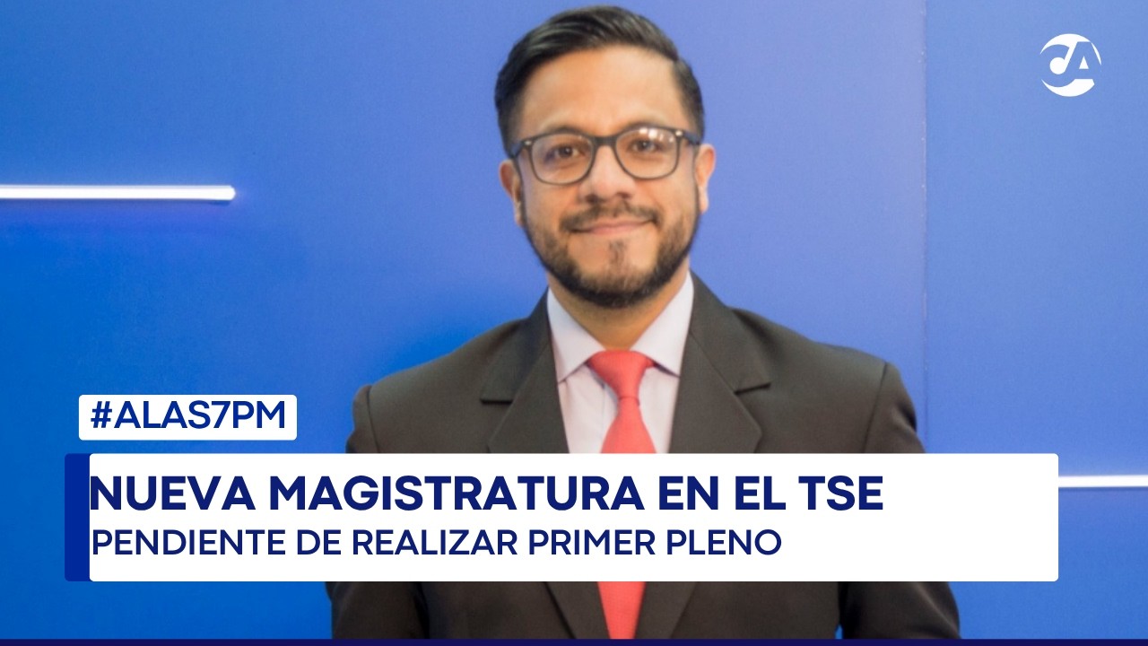 ALas7PM | Magistrados del TSE toman el cargo en acto a puerta cerrada