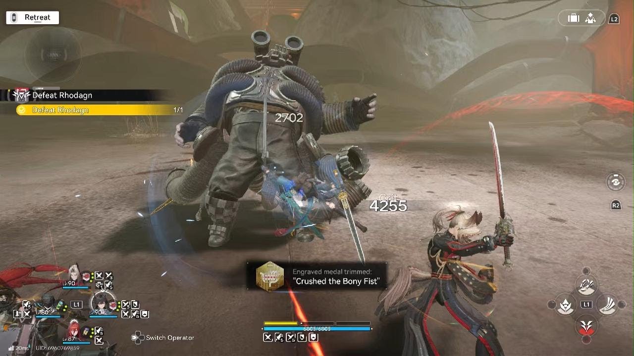 Arknights: Endfield Trimmed Medal Crushed the Bony Fist, Physical Team