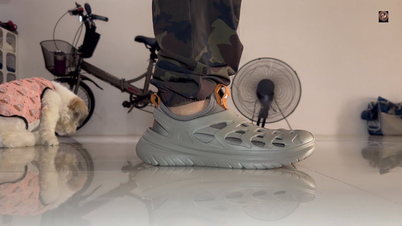 Rugged Shark Men's Lined Recovery Shoe | unboxing and on feet | Azo Edition
