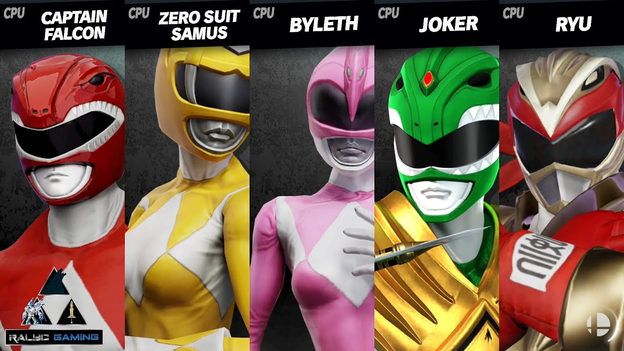 Smash Mods Ultimate:  Power Rangers Battle