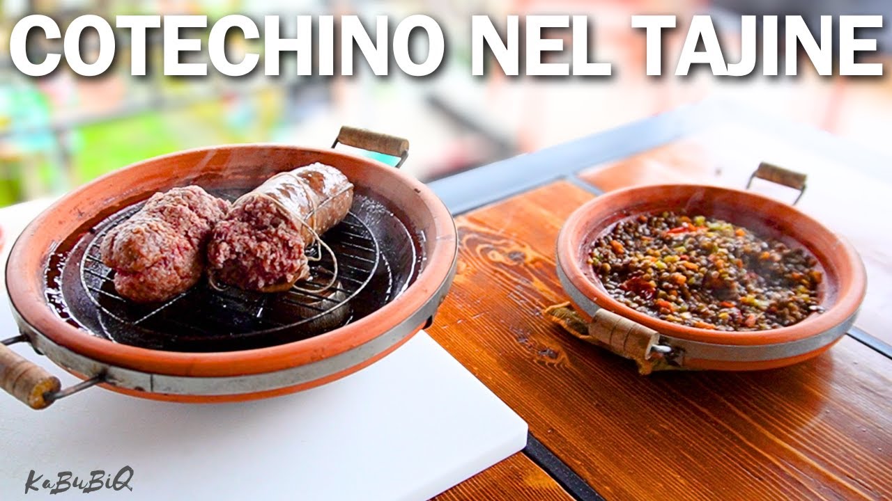 cotechino e lenticchie al vapore nel tajine!! blasfemo ma risultato magnifico!!!
