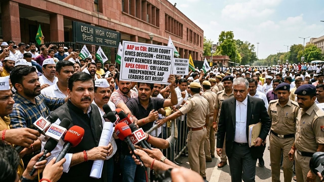 Aam Aadmi party Aap vs CBI