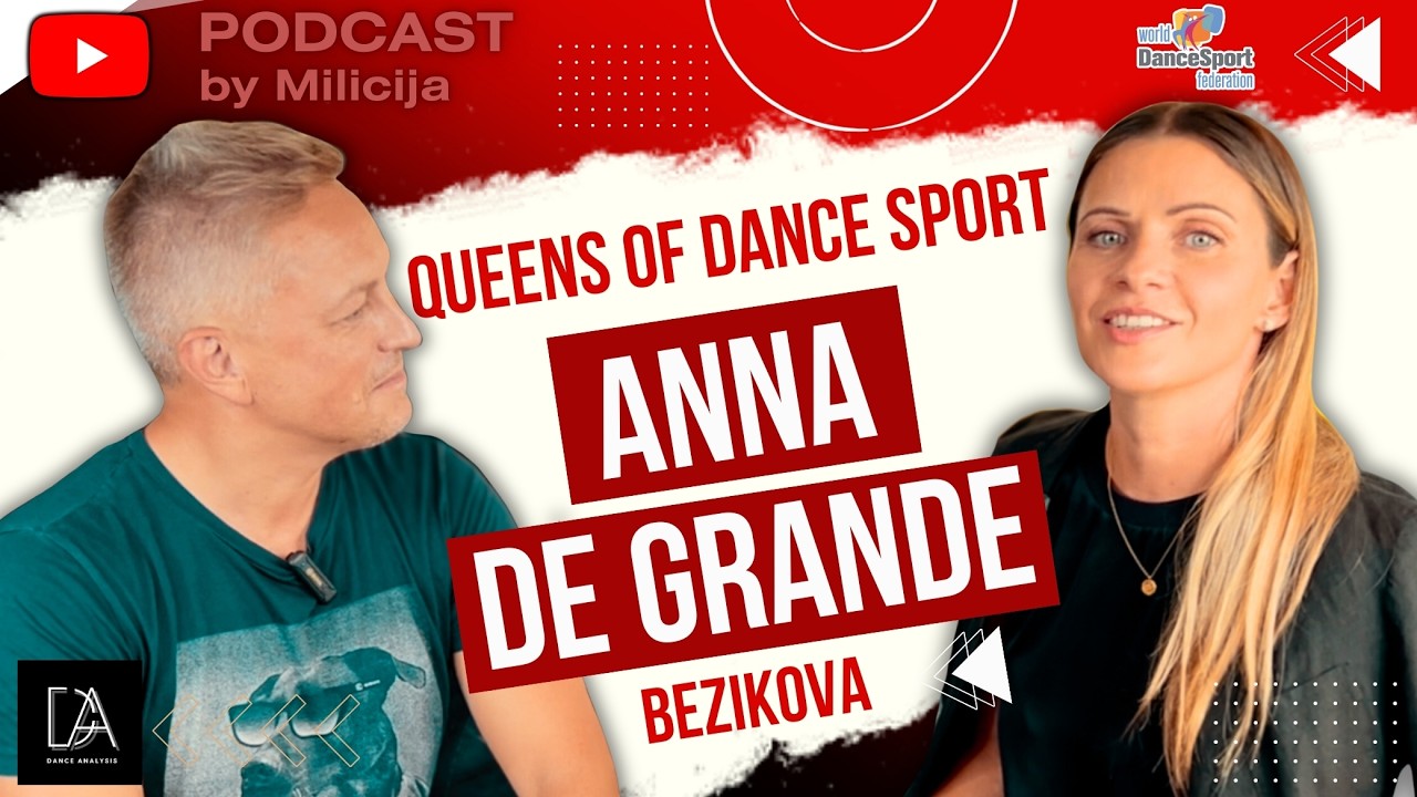 Queens of DanceSport , Podcast Anna de Grande  (Dance Analysis)  , Dancer , Teacher , Judge.
