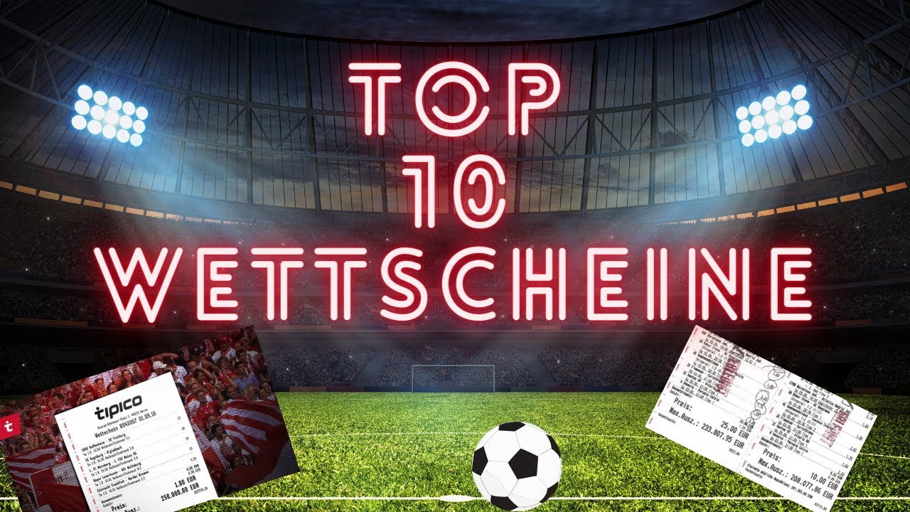 TOP 10 | Die größten Sportwetten Gewinne aller Zeiten | Wettscheine