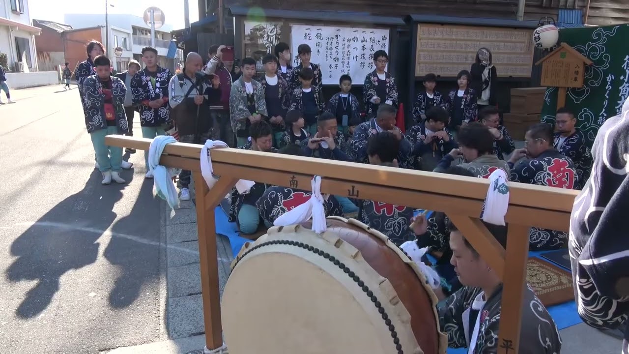 2025乙川南山「八幡車」～阿久比囃子