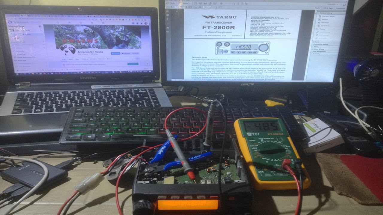 Finding Yaesu 2900R COS/COR line (Carrier Operated Switch / Carrier Operated Relay)