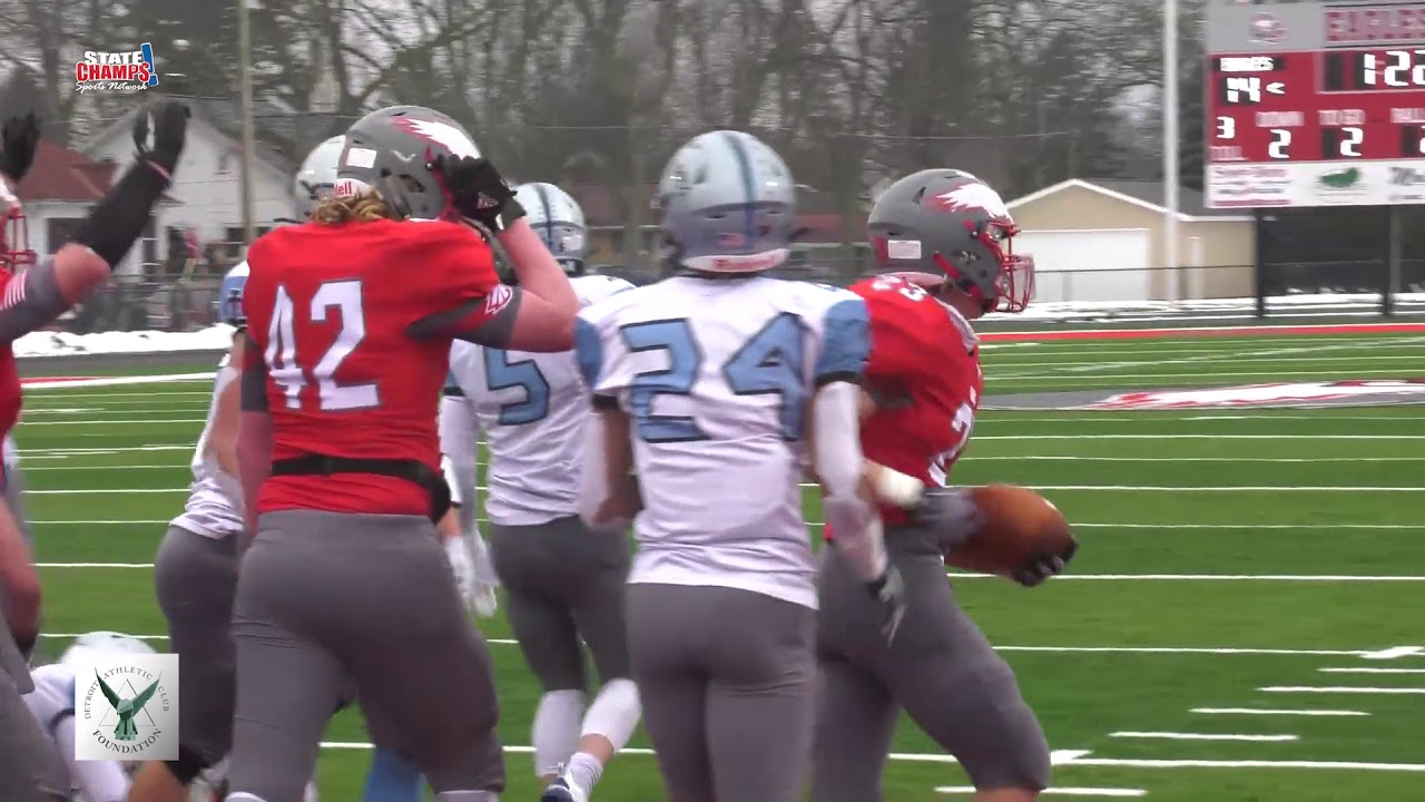 Lansing Catholic at Frankenmuth | Football | 1-16-21 | STATE CHAMPS! Michigan