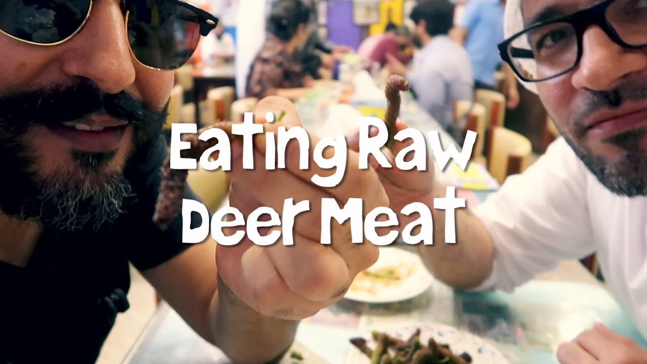 We ate Raw Marinated 