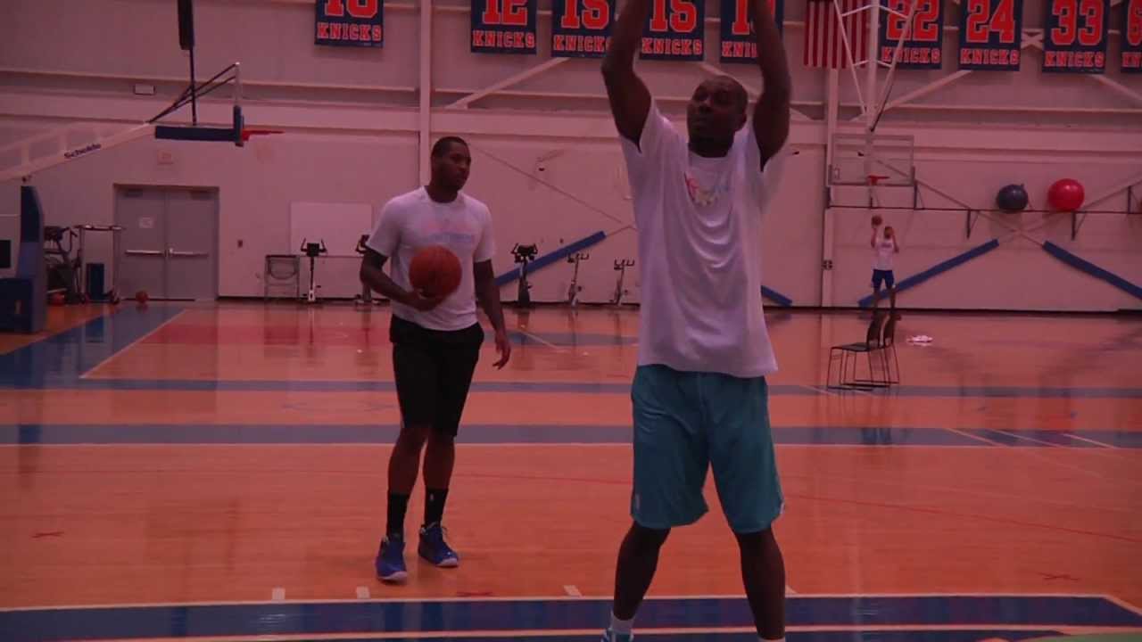 Hakeem Olajuwon & Carmelo Anthony Session NYC 2012 Part 2