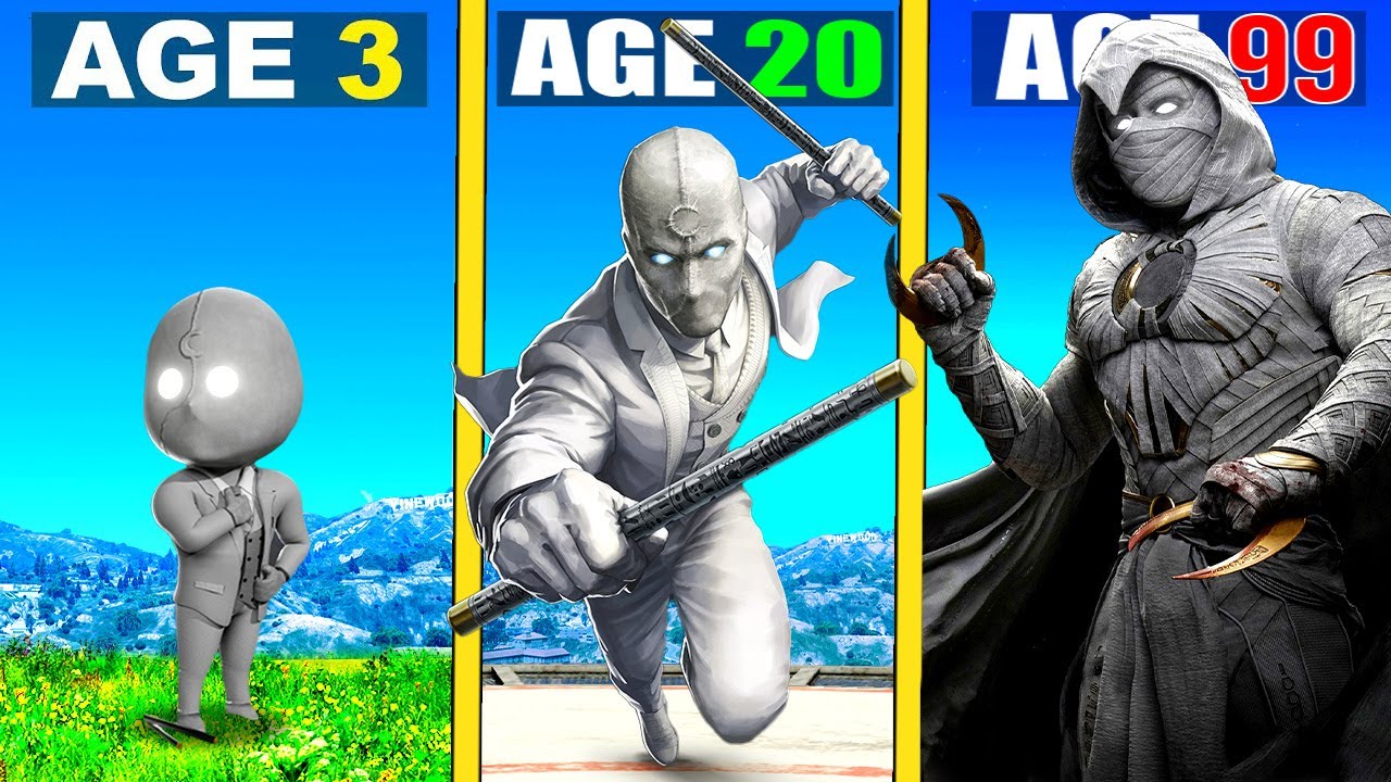 Surviving 99 YEARS As MOON KNIGHT  in GTA 5