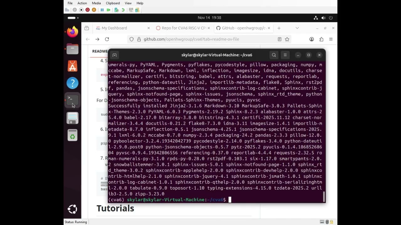 CVA6 Ubuntu Demo
