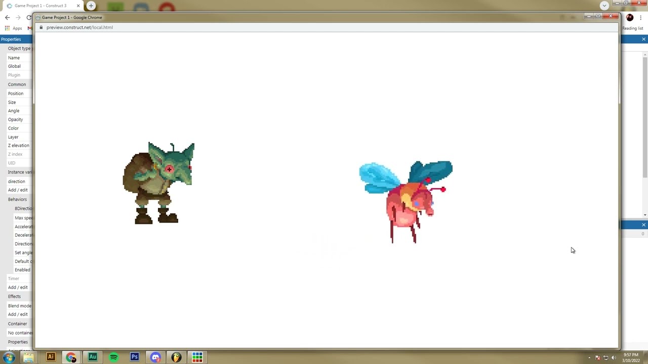 CONSTRUCT TUTORIAL 14: ENEMY 3 MOVEMENT