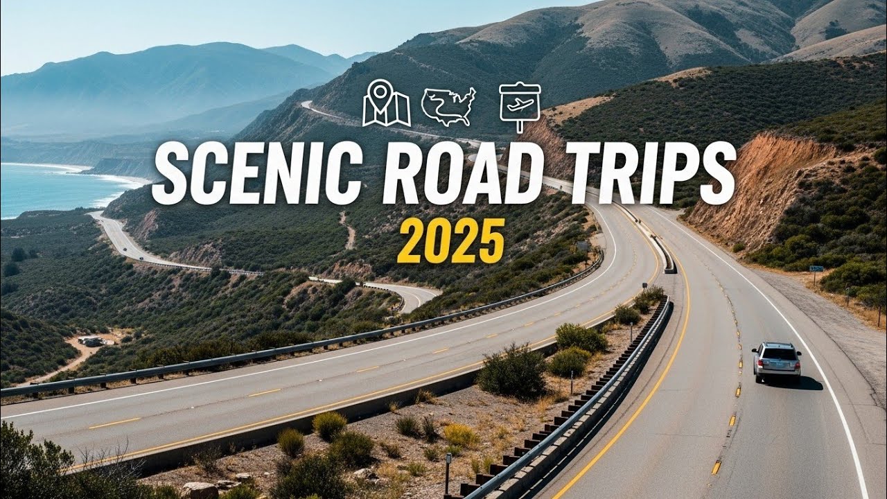 Most Scenic Road Trips in the USA for 2025