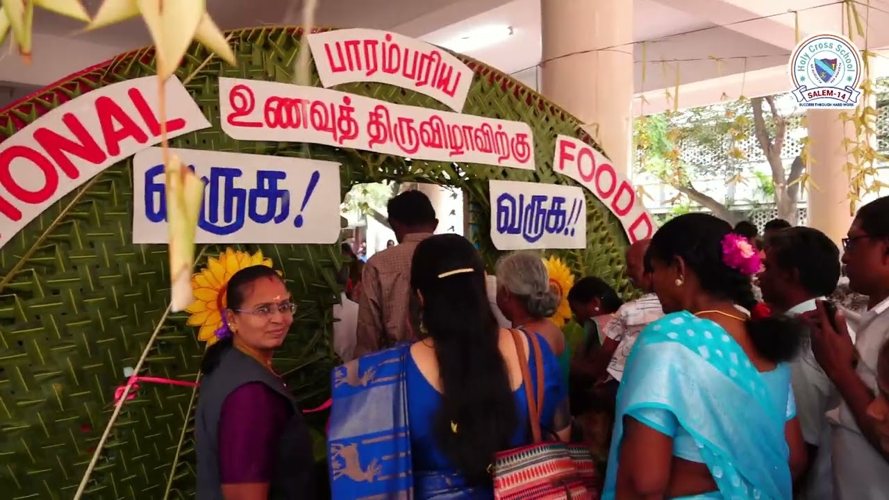 TRADITIONAL FOOD DAY & Grandparents Day Celebration at Holy Cross Matriculation Hr Sec School