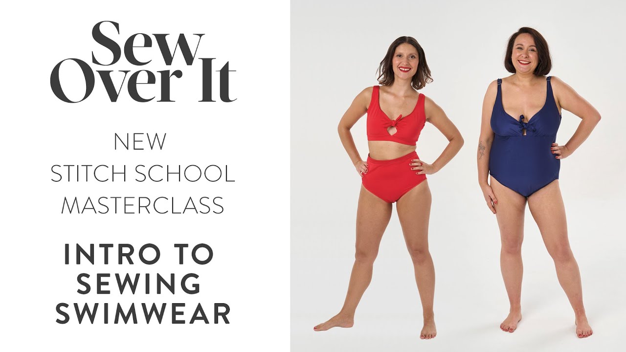 New Masterclass on Stitch School: Intro to Sewing Swimwear
