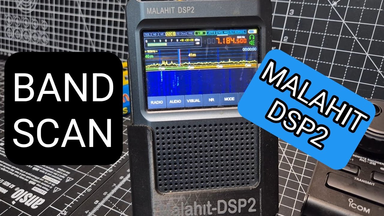 Память сканирования диапазона Malahit DSP2