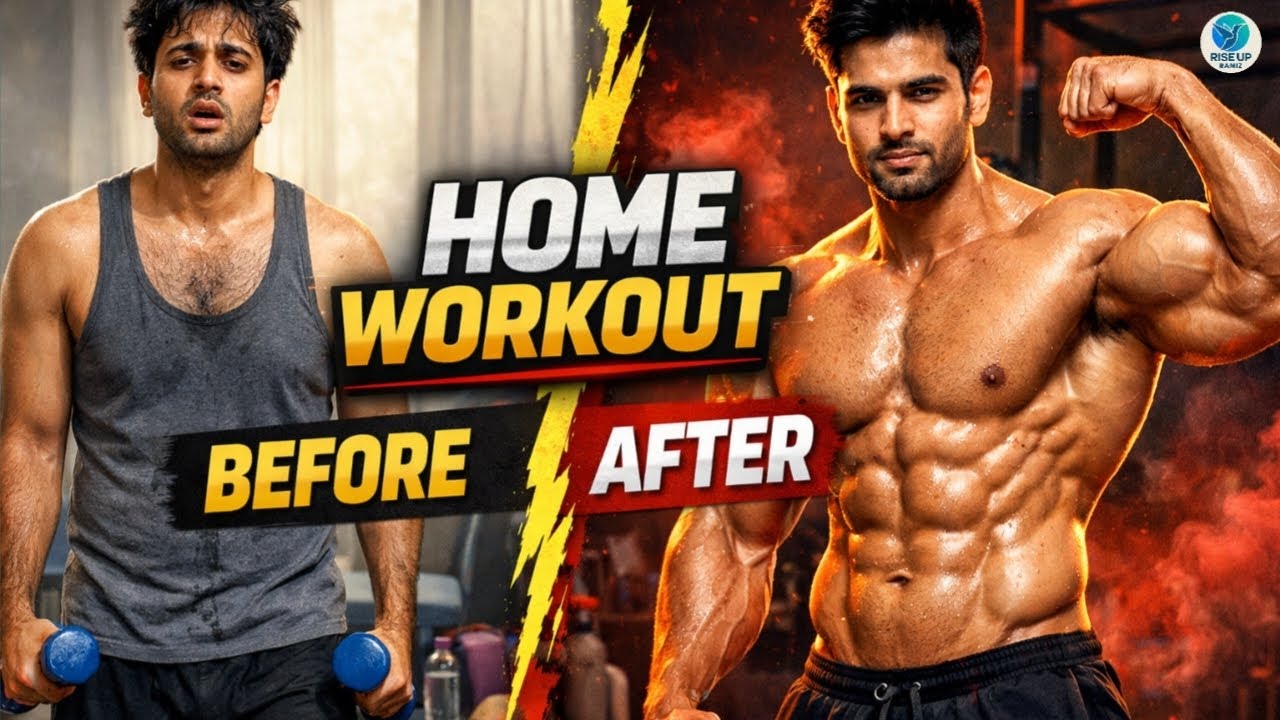 Home Workout 30 Days Transformation 😱 | Before vs After Body Change