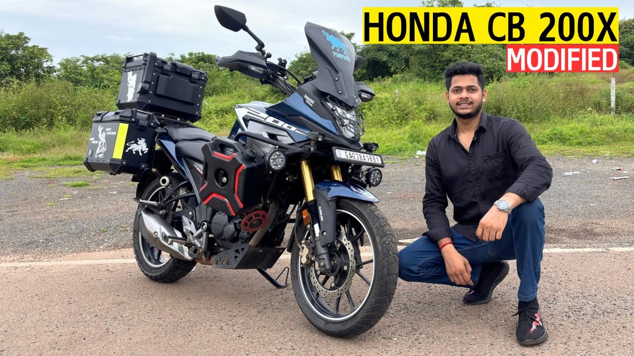 The Most Unique Honda CB 200X Build in India/Goa!