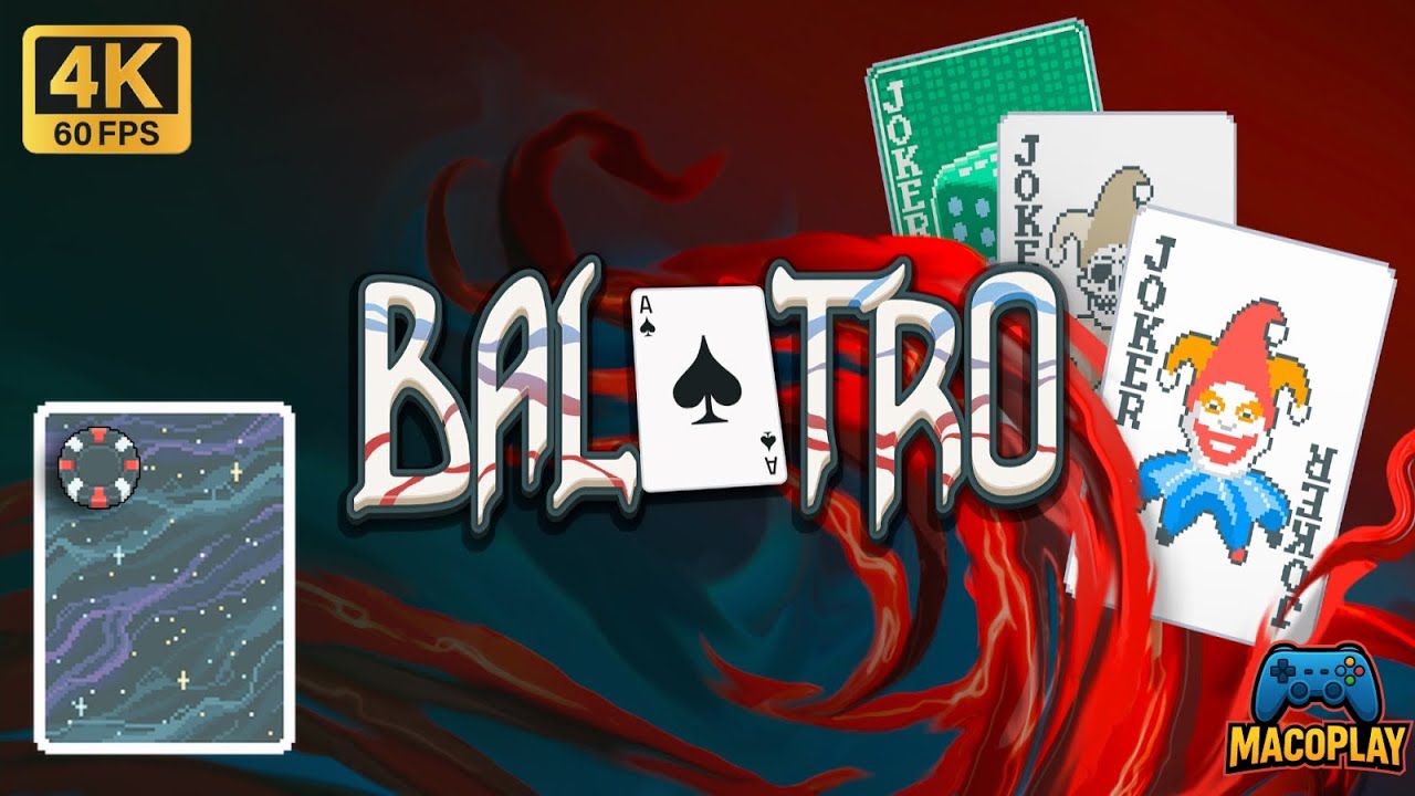 Balatro | Nebula Deck - Black Stake (Silent 4K 60FPS)