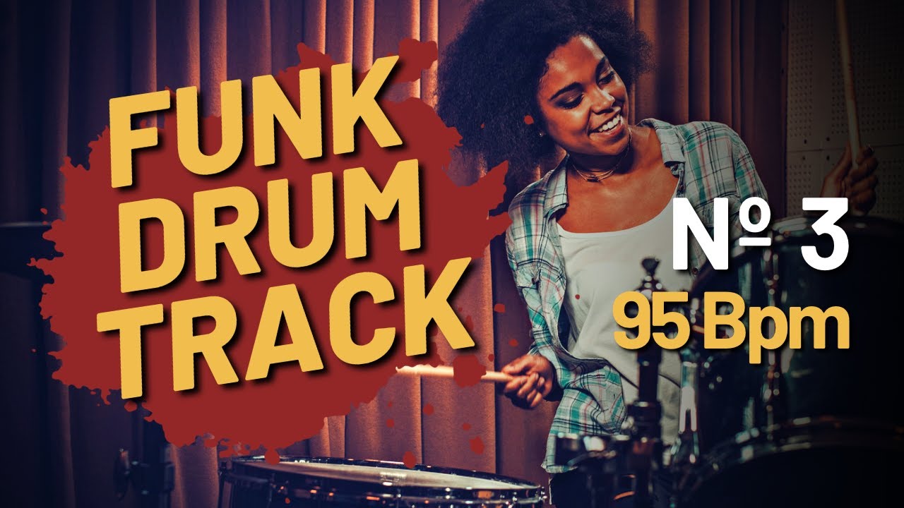 Funk Drum Track N&ordm; 3 | 95 Bpm Funk Fusion Groove Drums Track